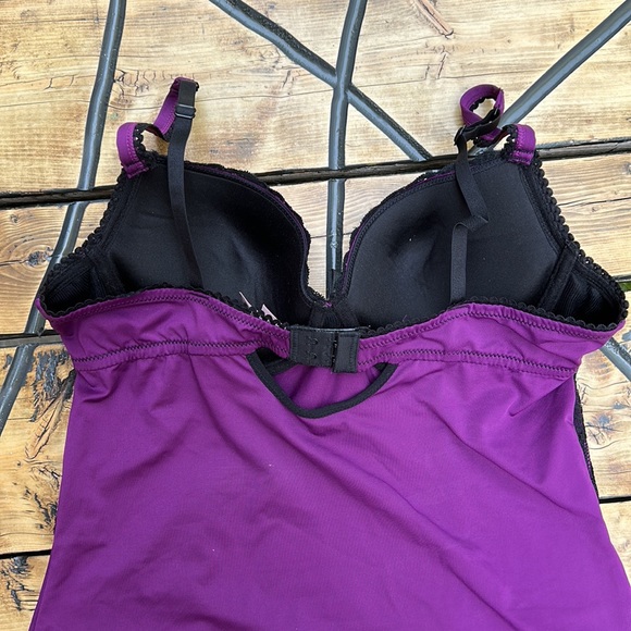 La Vie En Rose Purple Babydoll - Picture 3 of 4